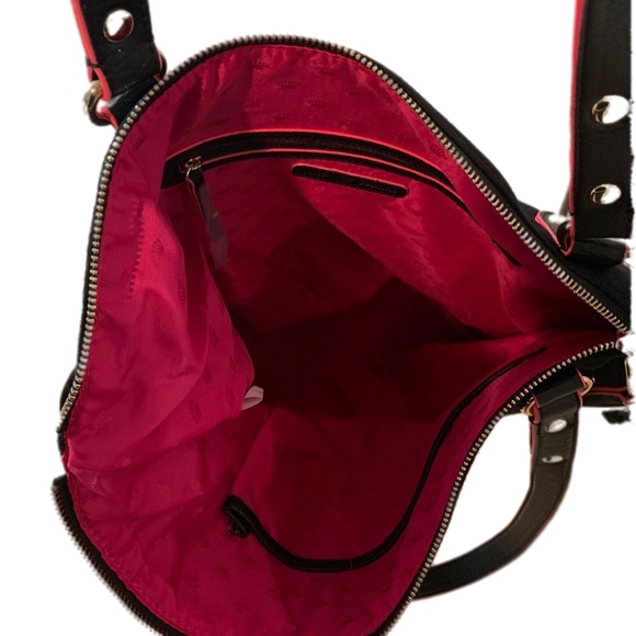 JUICY COUTURE Sport Tote Bag Black & Pink Heart - Picture 7 of 7